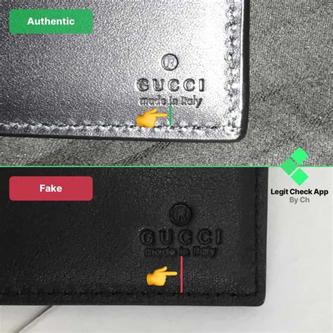 how to spot fake gucci wallet 2017|real gucci men's wallet.